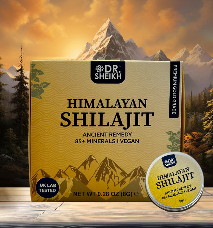 Ren Himalaya Shilajit-resin - For forbedret energi, fokus og generell helse - 20g