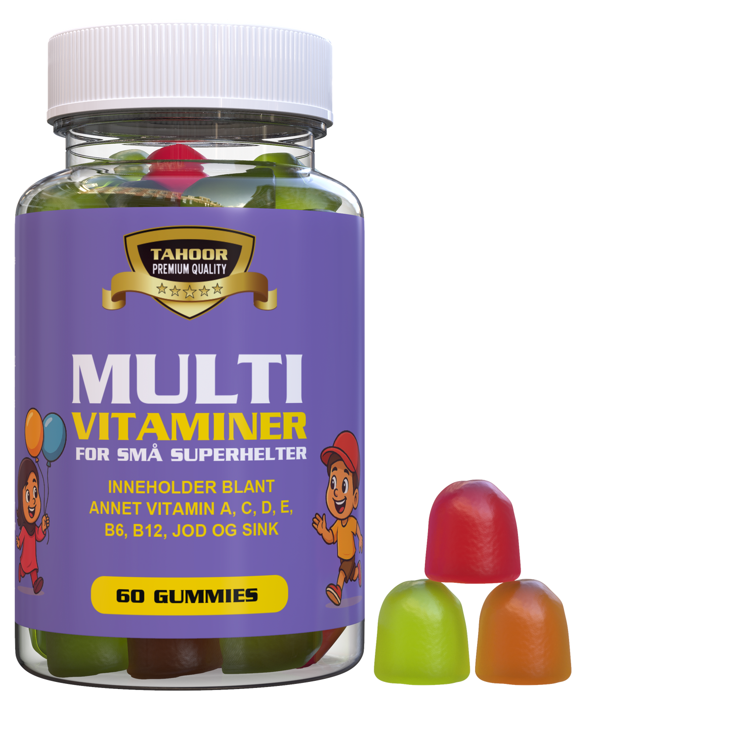 Multivitaminer for små superhelter