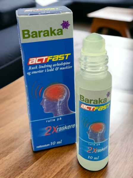 Rask migrenelindring: 10 ml ActFast Herbal Solution