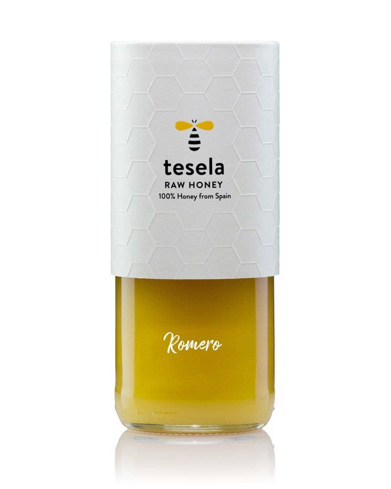 TESELA Premium Pure Rosemary Bee Honey 320g