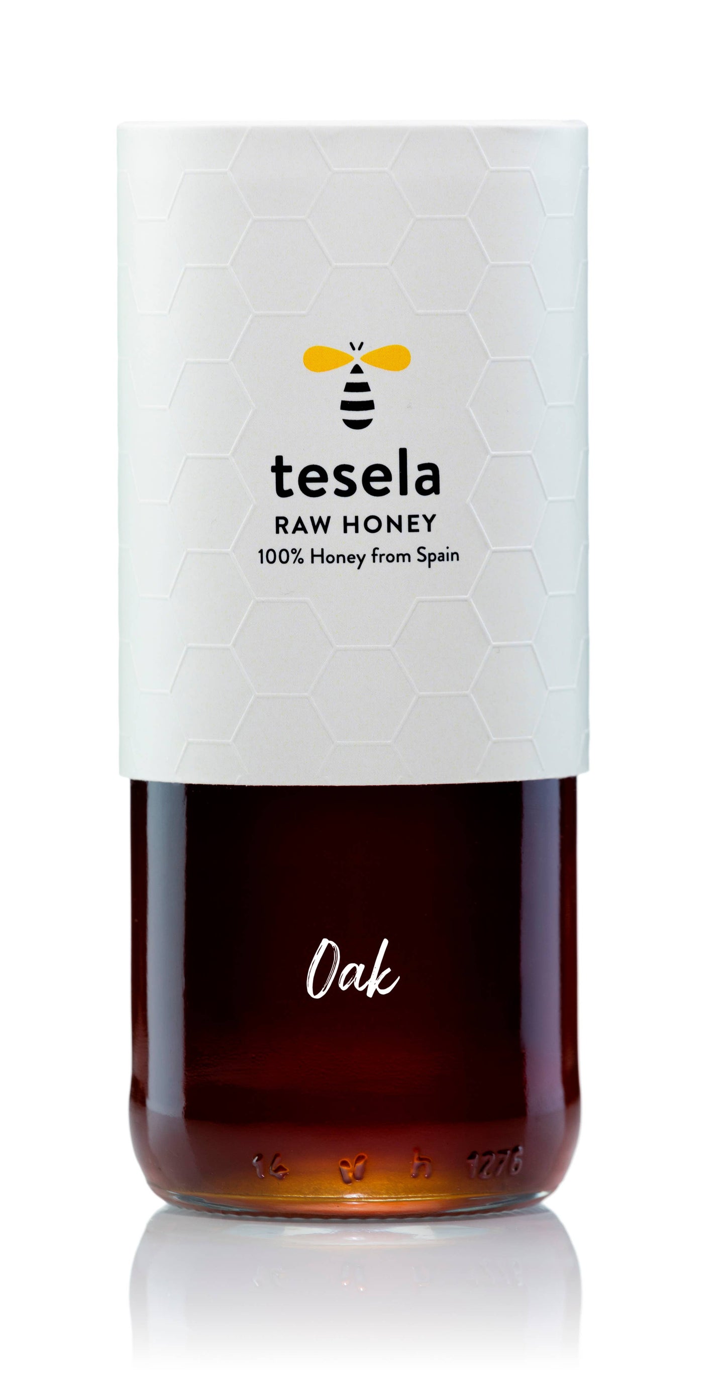 TESELA Premium Pure Oak Bee Honey 320g