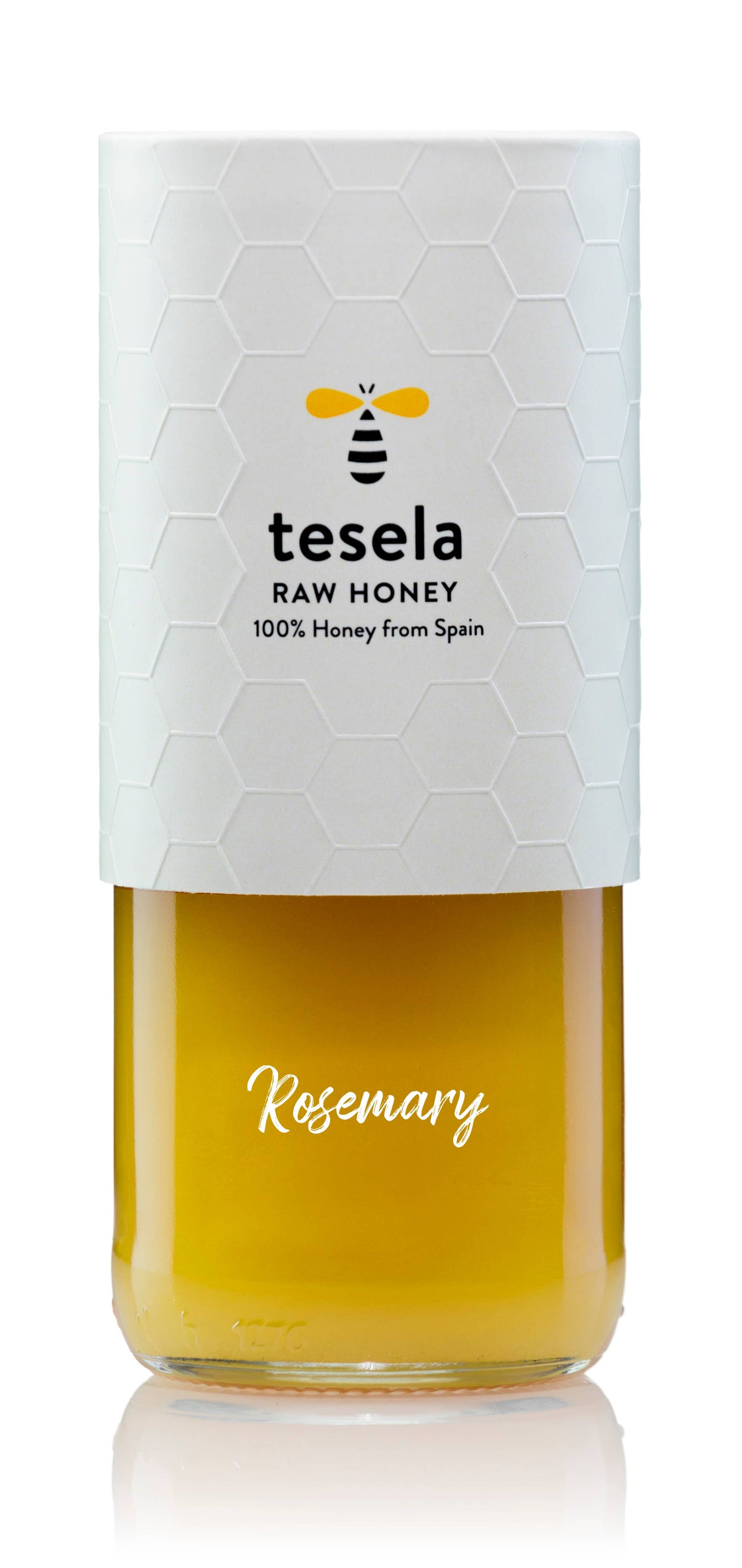 TESELA Premium Pure Rosemary Bee Honey 320g