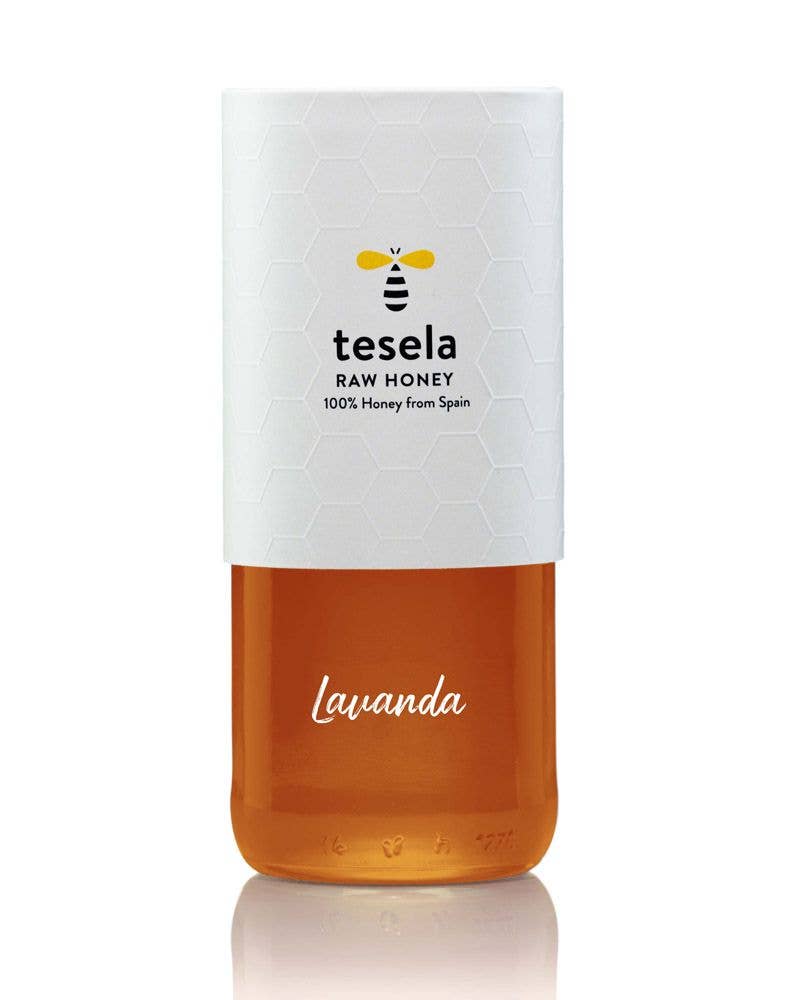 TESELA Premium Lavender Pure Bee Honey 320g