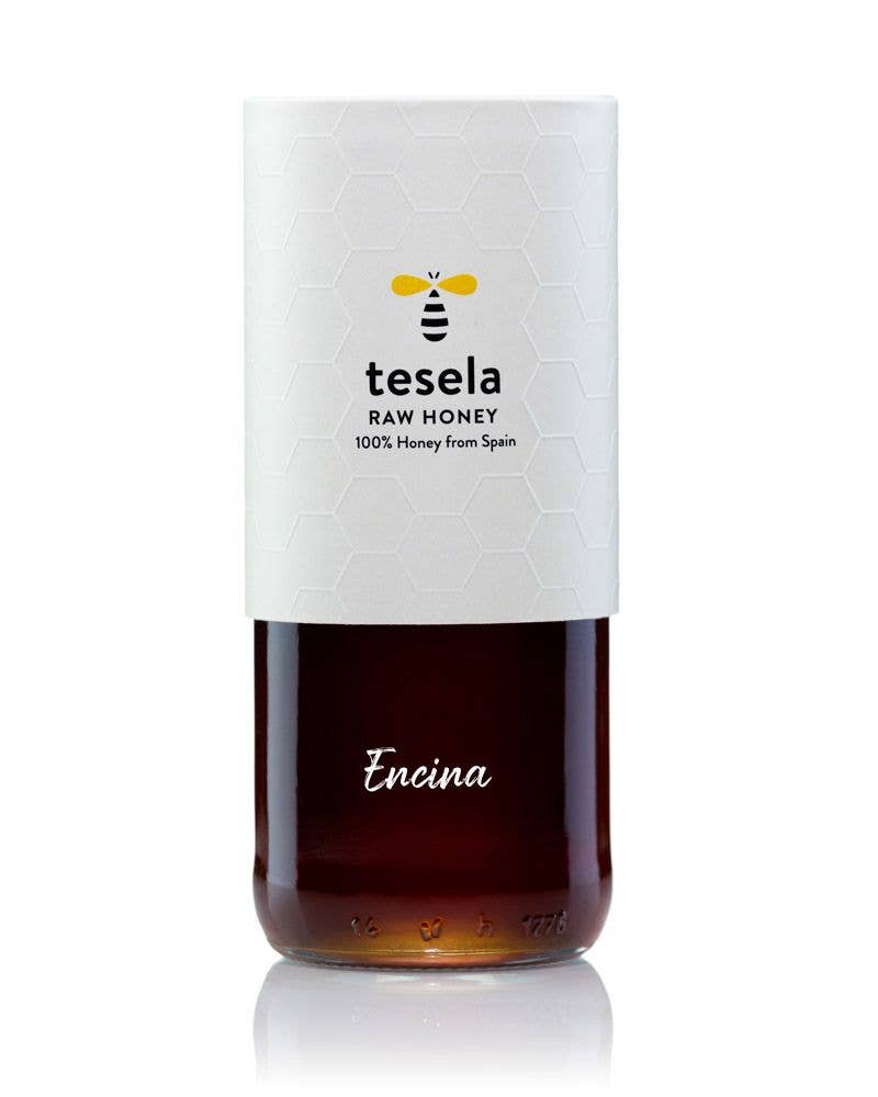 TESELA Premium Pure Oak Bee Honey 320g