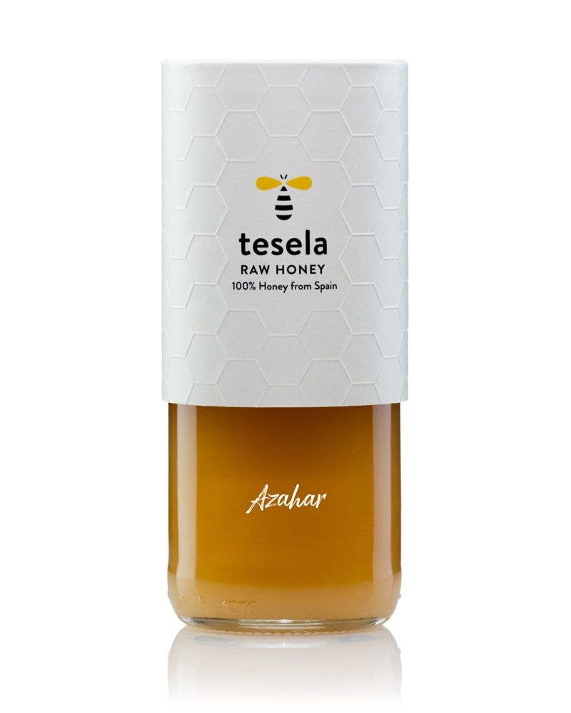 TESELA Premium Orange Bee Pure Honey 320g