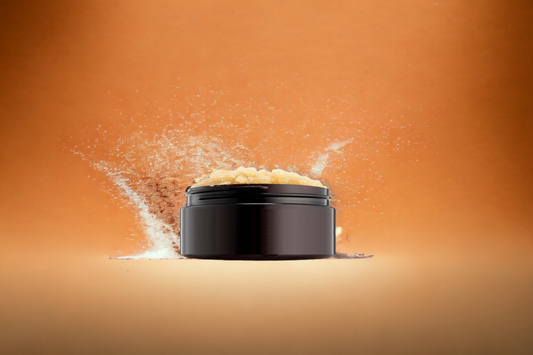 Naturlig brunt sukkerskrubb - 236g